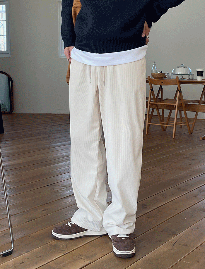 Wide Essential Every Corduroy Pants