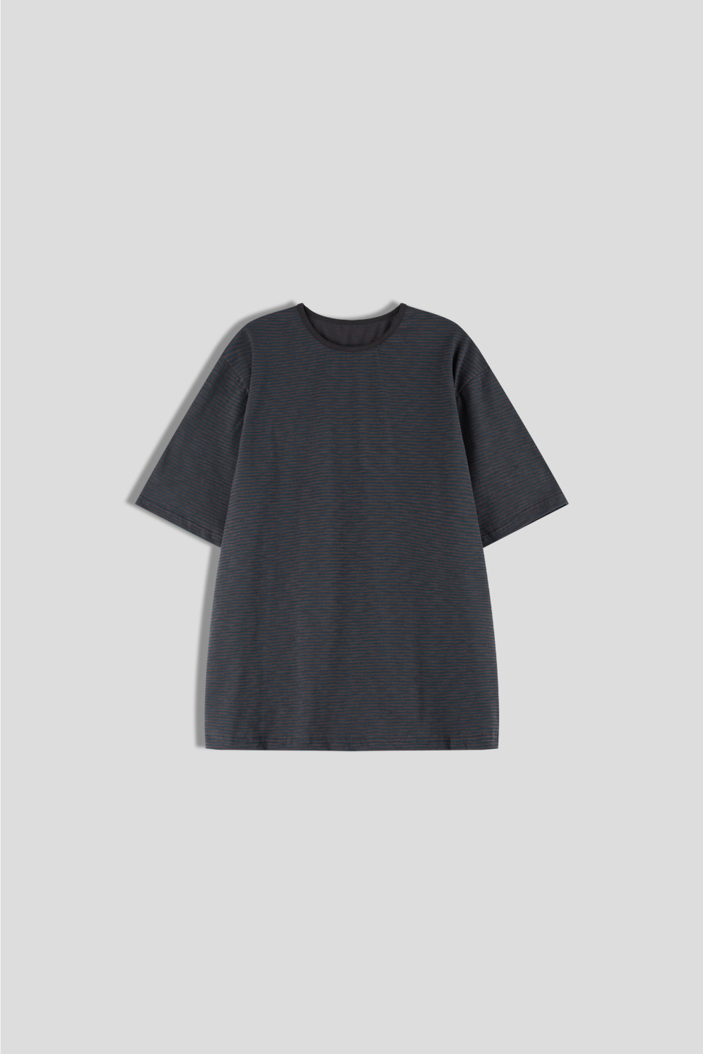 반팔 티셔츠 코코아 색상 이미지-S1L29